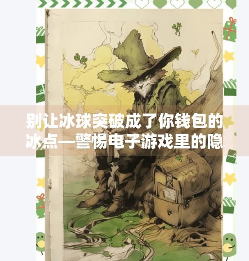 别让冰球突破成了你钱包的冰点—警惕电子游戏里的隐形陷阱,电子游戏冰球突破就是坑